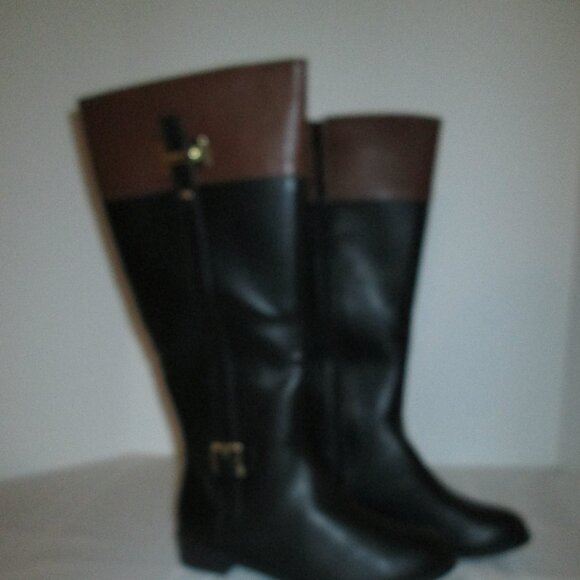 Karen Scott DiLiee Riding Boots 7W Wide Calf - Picture 8 of 9